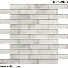 Đá mosaic chíp hình dải MT-AG011-1