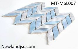Gạch mosaic trang trí cao cấp hình lá MT-MSL007