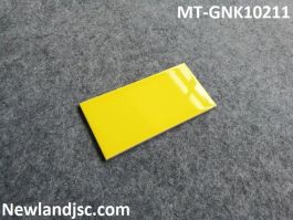 Gạch thẻ Ceramic ốp tường nhập khẩu màu vàng phẳng KT 100x200mm MT-GNK10211