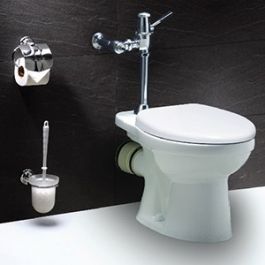 Bàn cầu xả gạt tay, thoát ngang caesar CPJ1334