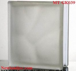 Gạch kính lấy sáng MT-GK039 (MISTY CLOUDY CLEAR)