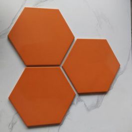 Gạch lục giác màu cam MT-GLG00026