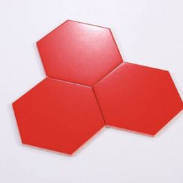 Gạch lục giác màu đỏ MT-GLG00027