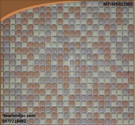 Gạch Mosaic Gốm trộn màu MT-MSG12002