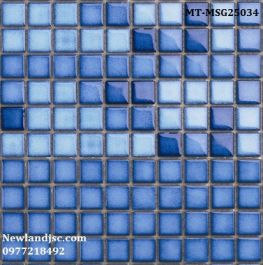 Gạch Mosaic Gốm trộn màu MT-MSG25034