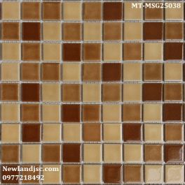 Gạch Mosaic Gốm trộn màu MT-MSG25038