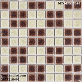 Gạch Mosaic Gốm trộn màu MT-MSG25043