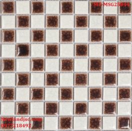 Gạch Mosaic Gốm trộn màu MT-MSG25044