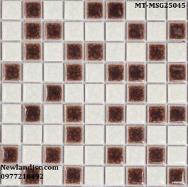 Gạch Mosaic Gốm trộn màu MT-MSG25045