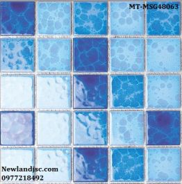 Gạch Mosaic Gốm trộn màu MT-MSG48063