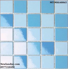 Gạch Mosaic Gốm trộn màu MT-MSG48065