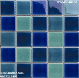 Gạch Mosaic Gốm trộn màu MT-MSG48068