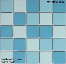 Gạch Mosaic Gốm trộn màu MT-MSG48082