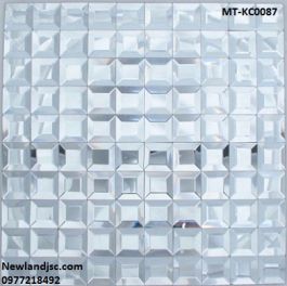 Gạch Mosaic kim cương vát cạnh MT-KC0087