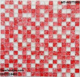 Gạch Mosaic Thủy Tinh trộn màu MT-MSTT003