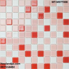 Gạch Mosaic Thủy Tinh trộn màu MT-MSTT008
