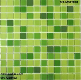 Gạch Mosaic Thủy Tinh trộn màu MT-MSTT018
