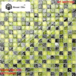 Gạch Mosaic Thủy Tinh trộn màu MT-MSTT030