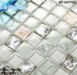 Gạch Mosaic Thủy Tinh trộn màu MT-MSTT032