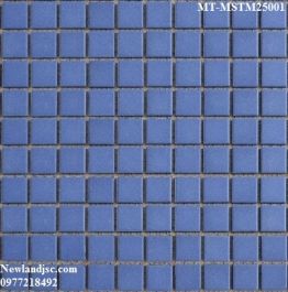 Gạch Mosaic Thủy Tinh mờ đơn màu MT-MSTM25001