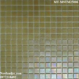 Gạch Mosaic Thủy Tinh mờ đơn màu MT-MSTM25006