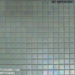 Gạch Mosaic Thủy Tinh mờ đơn màu MT-MSTM25007
