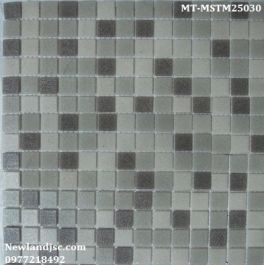 Gạch Mosaic Thủy Tinh mờ trộn màu MT-MSTM25030
