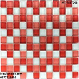 Gạch Mosaic Thủy Tinh trộn màu MT-MST003
