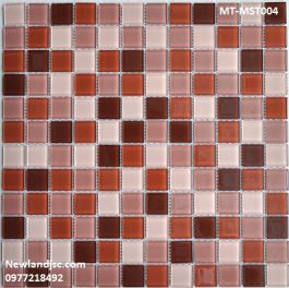 Gạch Mosaic Thủy Tinh trộn màu MT-MST004