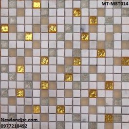 Gạch Mosaic Thủy Tinh trộn màu MT-MST014