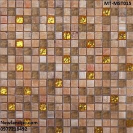 Gạch Mosaic Thủy Tinh trộn màu MT-MST015