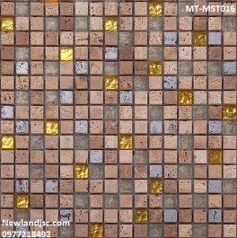Gạch Mosaic Thủy Tinh trộn màu MT-MST016