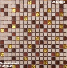 Gạch Mosaic Thủy Tinh trộn màu MT-MST017