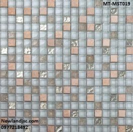 Gạch Mosaic Thủy Tinh trộn màu MT-MST019