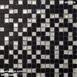 Gạch Mosaic Thủy Tinh trộn màu MT-MST024