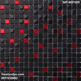 Gạch Mosaic Thủy Tinh trộn màu MT-MST029
