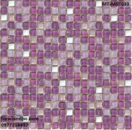 Gạch Mosaic Thủy Tinh trộn màu MT-MST033