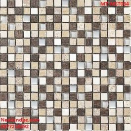 Gạch Mosaic Thủy Tinh trộn màu MT-MST034