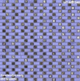 Gạch Mosaic Thủy Tinh trộn màu MT-MST040