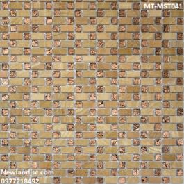 Gạch Mosaic Thủy Tinh trộn màu MT-MST041