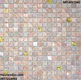 Gạch Mosaic Thủy Tinh trộn màu MT-MST042