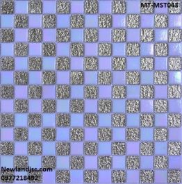 Gạch Mosaic Thủy Tinh trộn màu MT-MST043