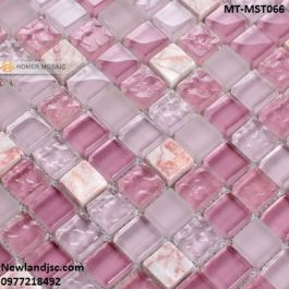 Gạch Mosaic Thủy Tinh trộn màu MT-MST066