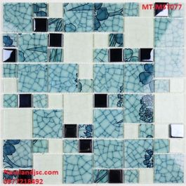 Gạch Mosaic Thủy Tinh trộn màu MT-MST077