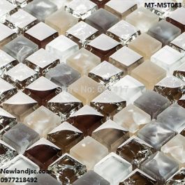 Gạch Mosaic Thủy Tinh trộn màu MT-MST083