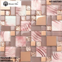 Gạch Mosaic Thủy Tinh trộn màu MT-MST085