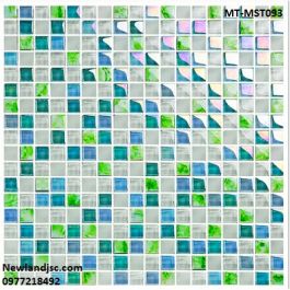 Gạch Mosaic Thủy Tinh trộn màu MT-MST093
