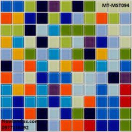 Gạch Mosaic Thủy Tinh trộn màu MT-MST094