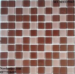 Gạch Mosaic Thủy Tinh trộn màu MT-MST25043