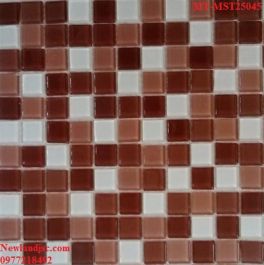 Gạch Mosaic Thủy Tinh trộn màu MT-MST25045